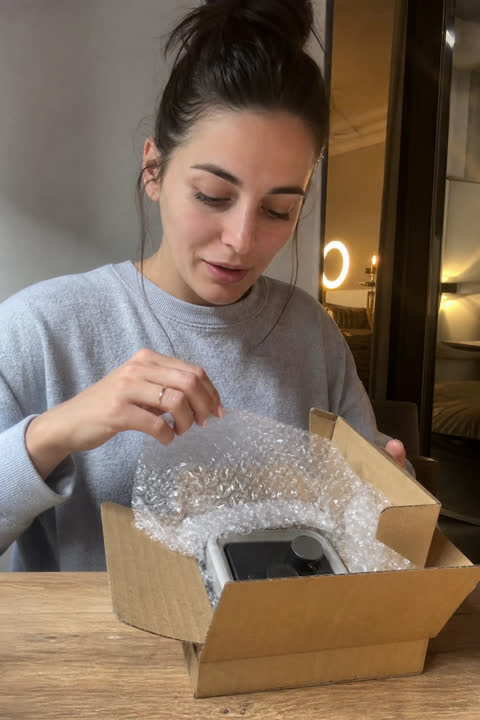 Unboxing reel
